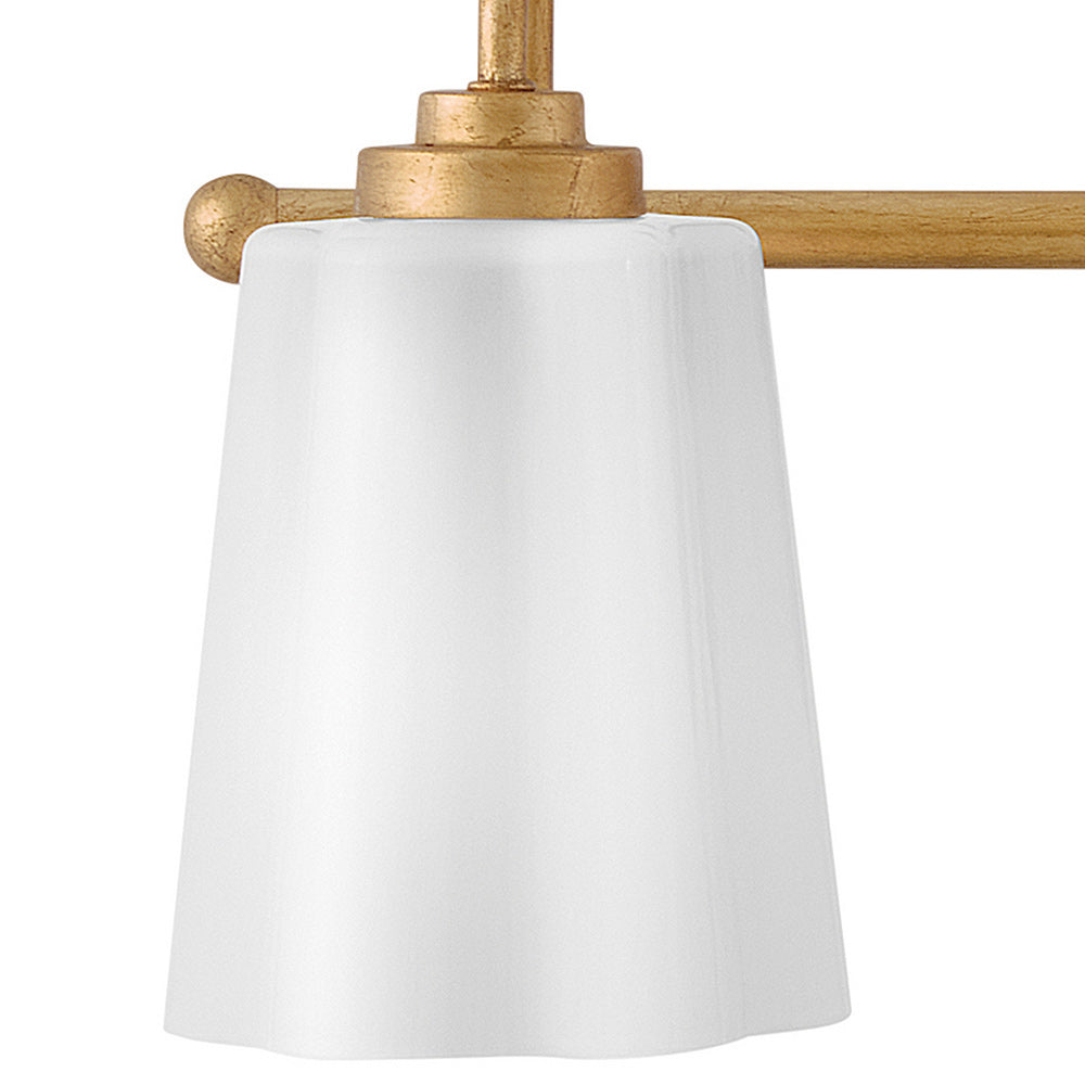 Honey Bath Vanity Light in Detail.