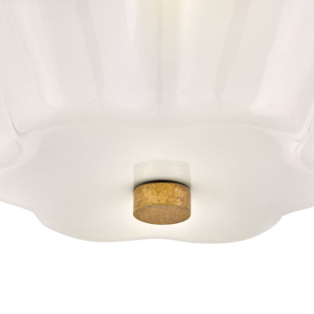 Honey Semi Flush Mount Ceiling Light in Detail.
