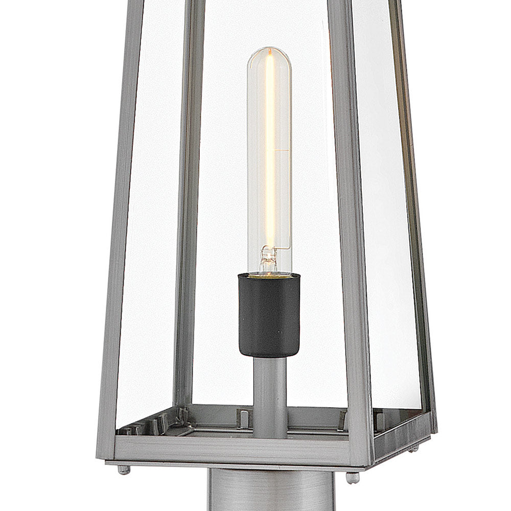Hugh Outdoor Post Light in Detail.
