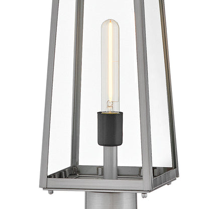 Hugh Outdoor Post Light in Detail.