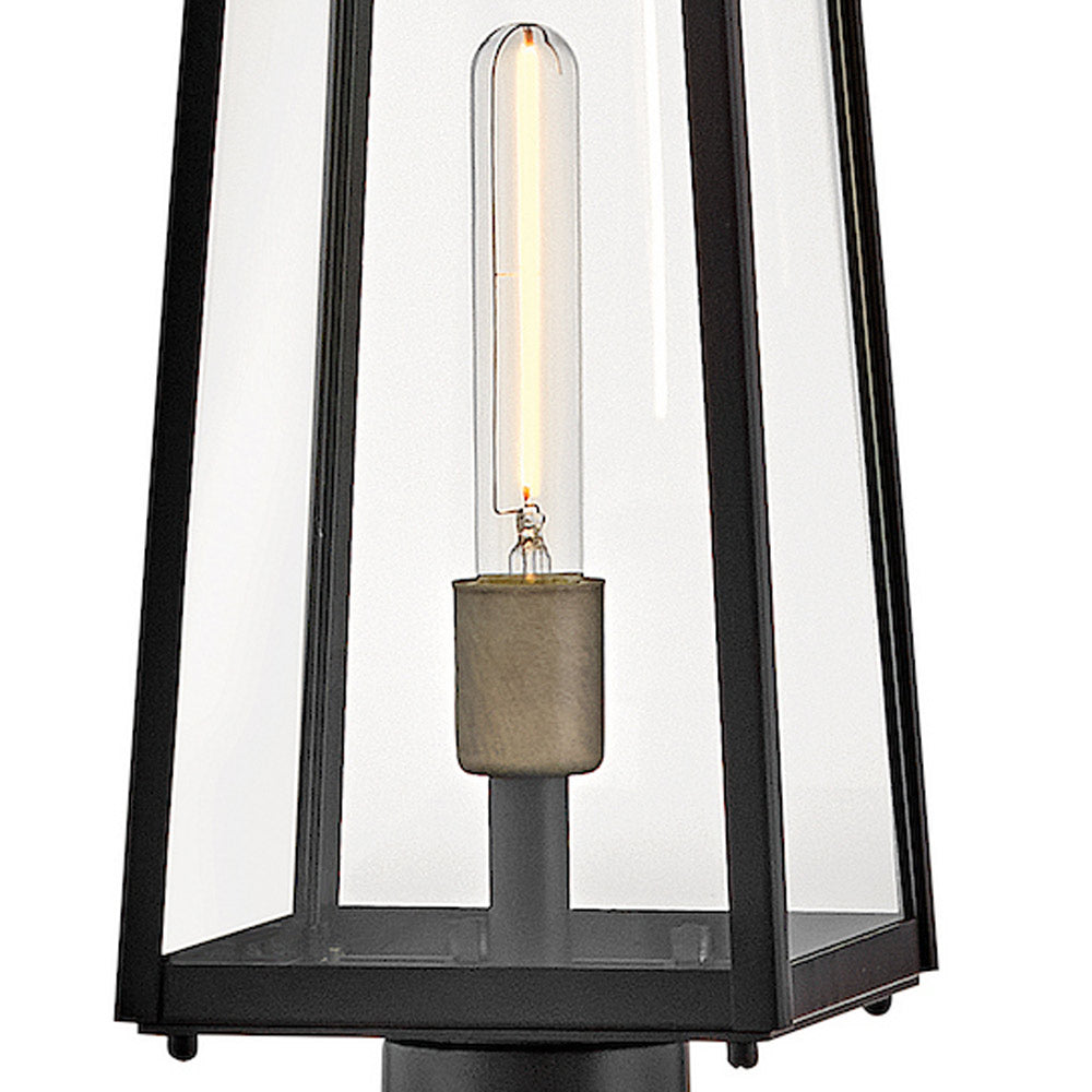 Hugh Outdoor Post Light in Detail.