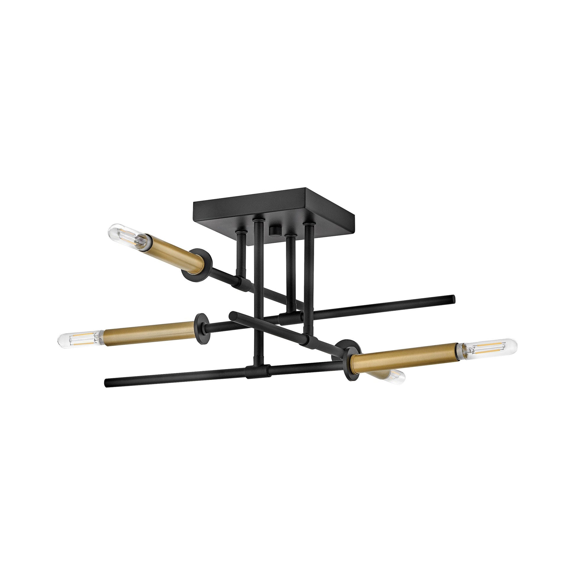 Hux Semi Flush Mount Ceiling Light in Detail.