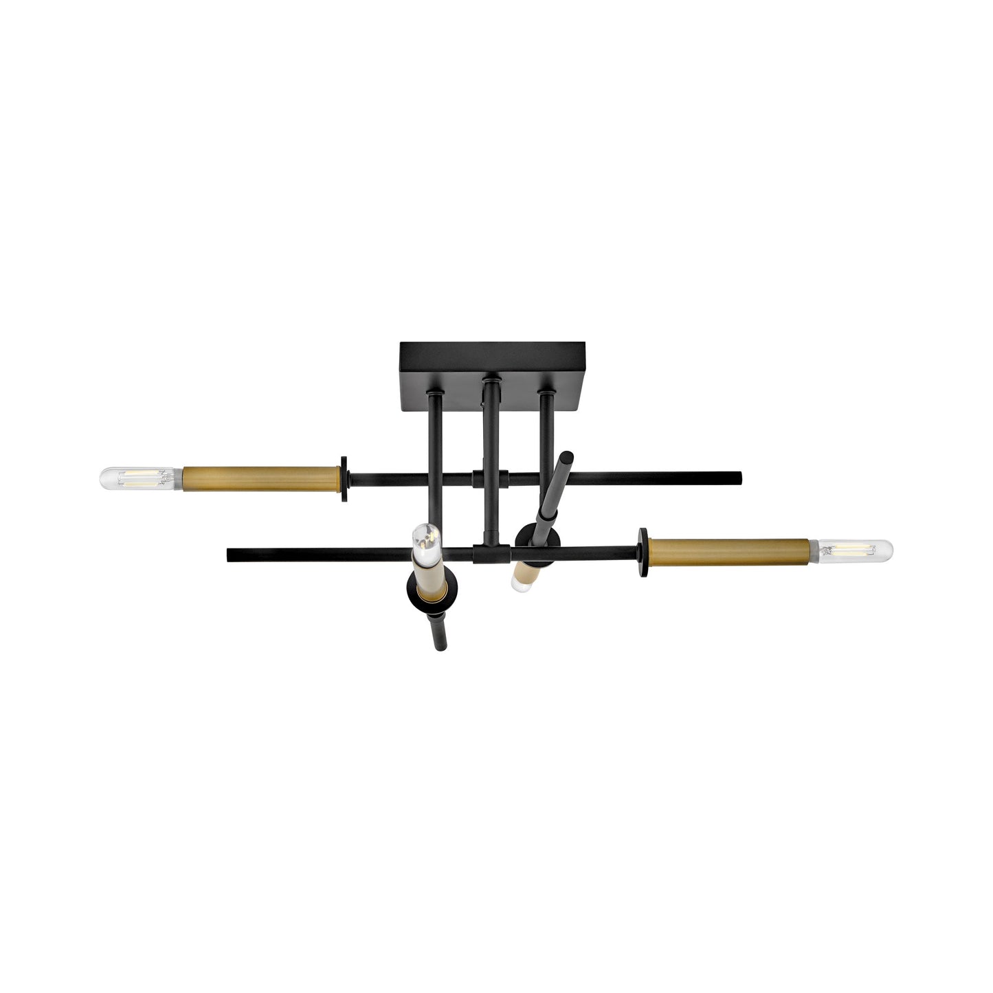 Hux Semi Flush Mount Ceiling Light in Detail.