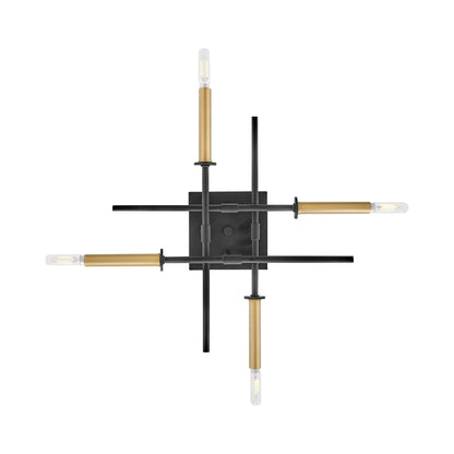 Hux Semi Flush Mount Ceiling Light in Detail.