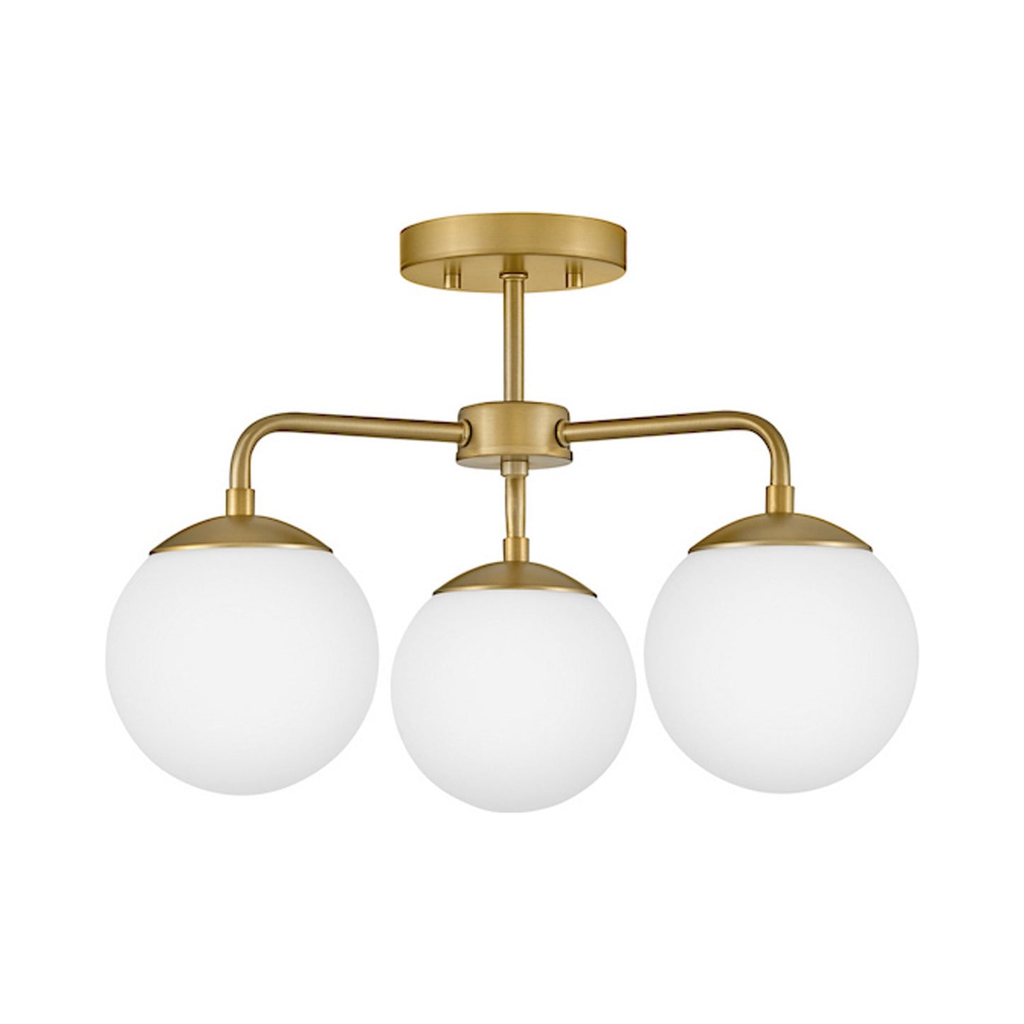 Julep Globe Semi Flush Mount Ceiling Light.