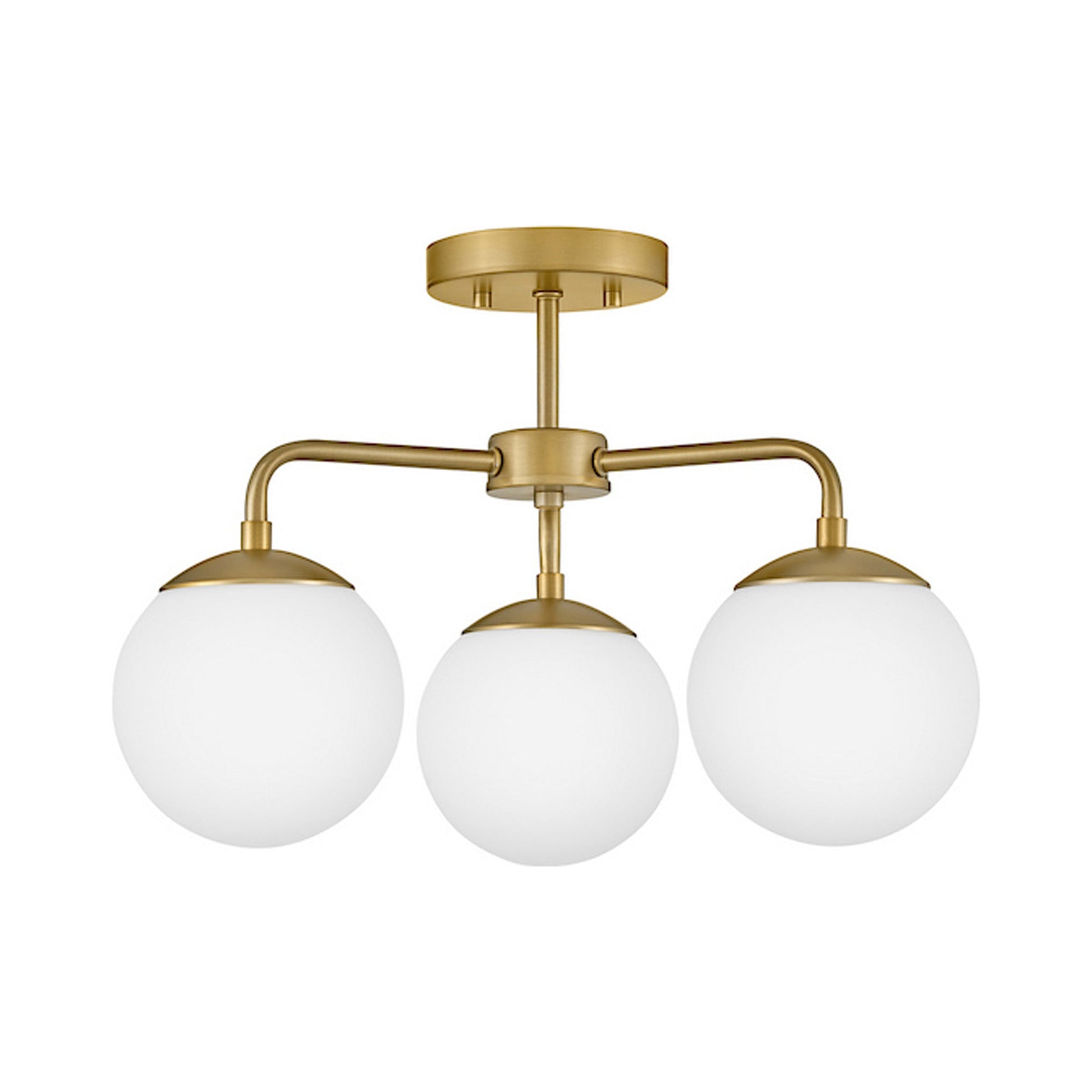 Julep Globe Semi Flush Mount Ceiling Light.
