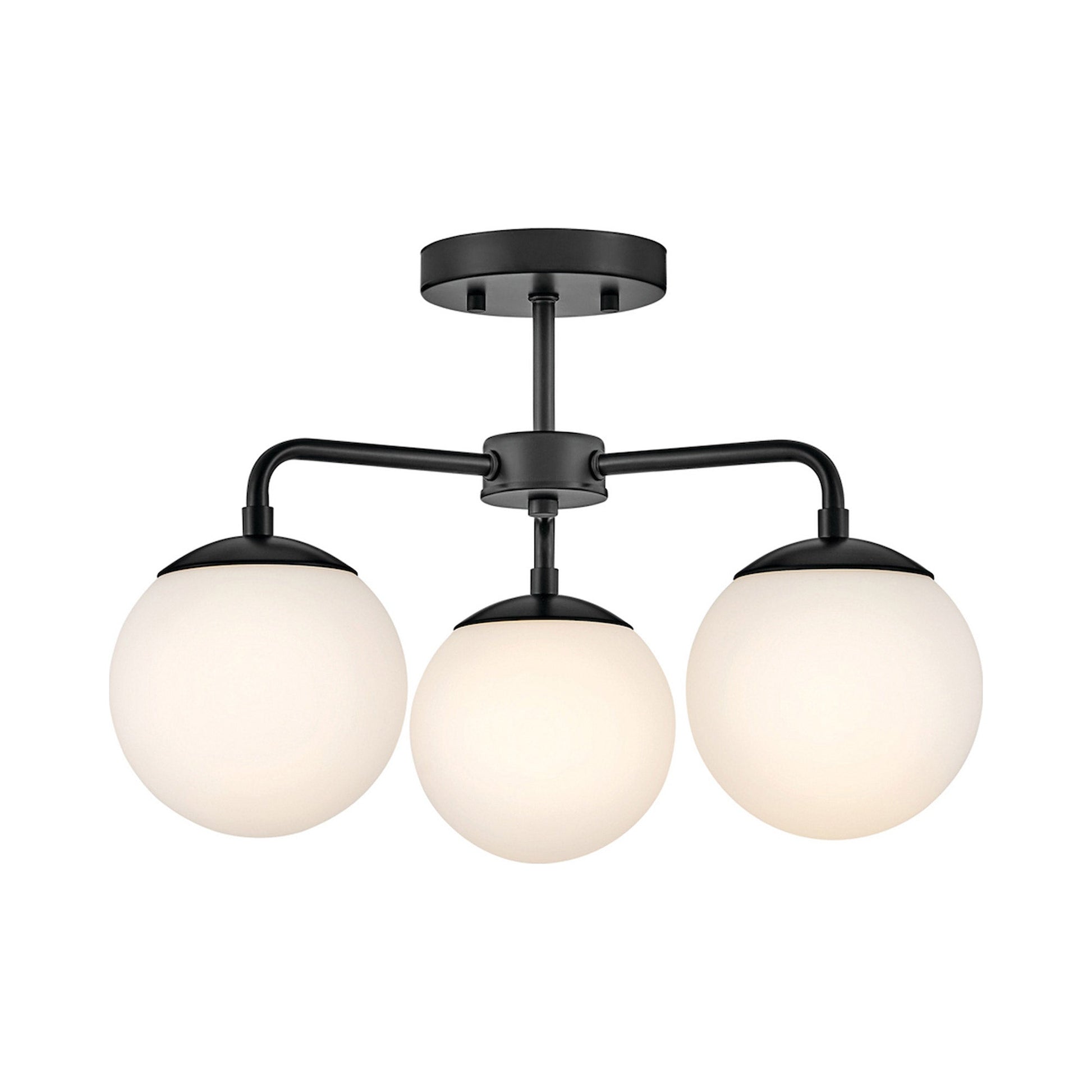 Julep Globe Semi Flush Mount Ceiling Light in Detail.