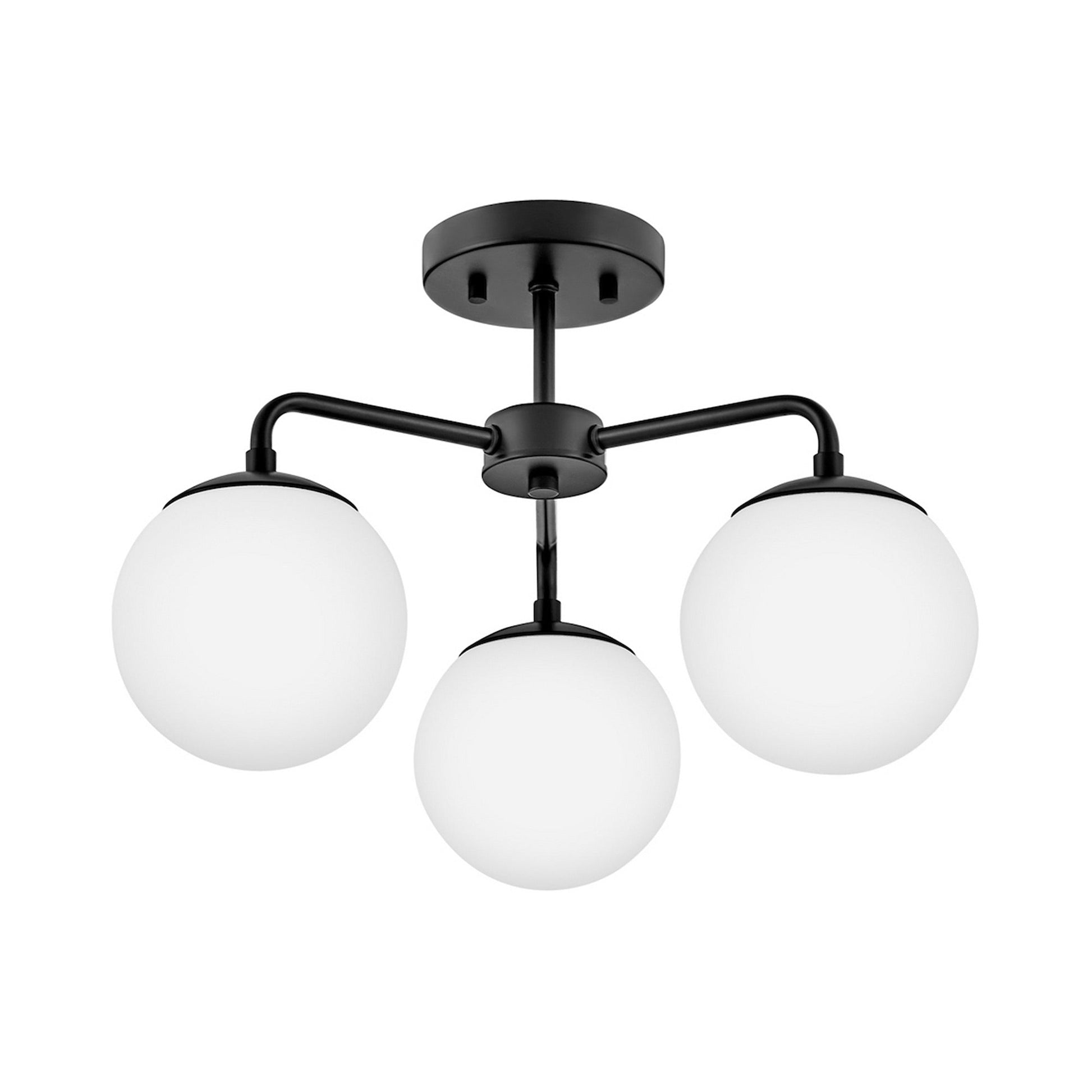 Julep Globe Semi Flush Mount Ceiling Light in Detail.