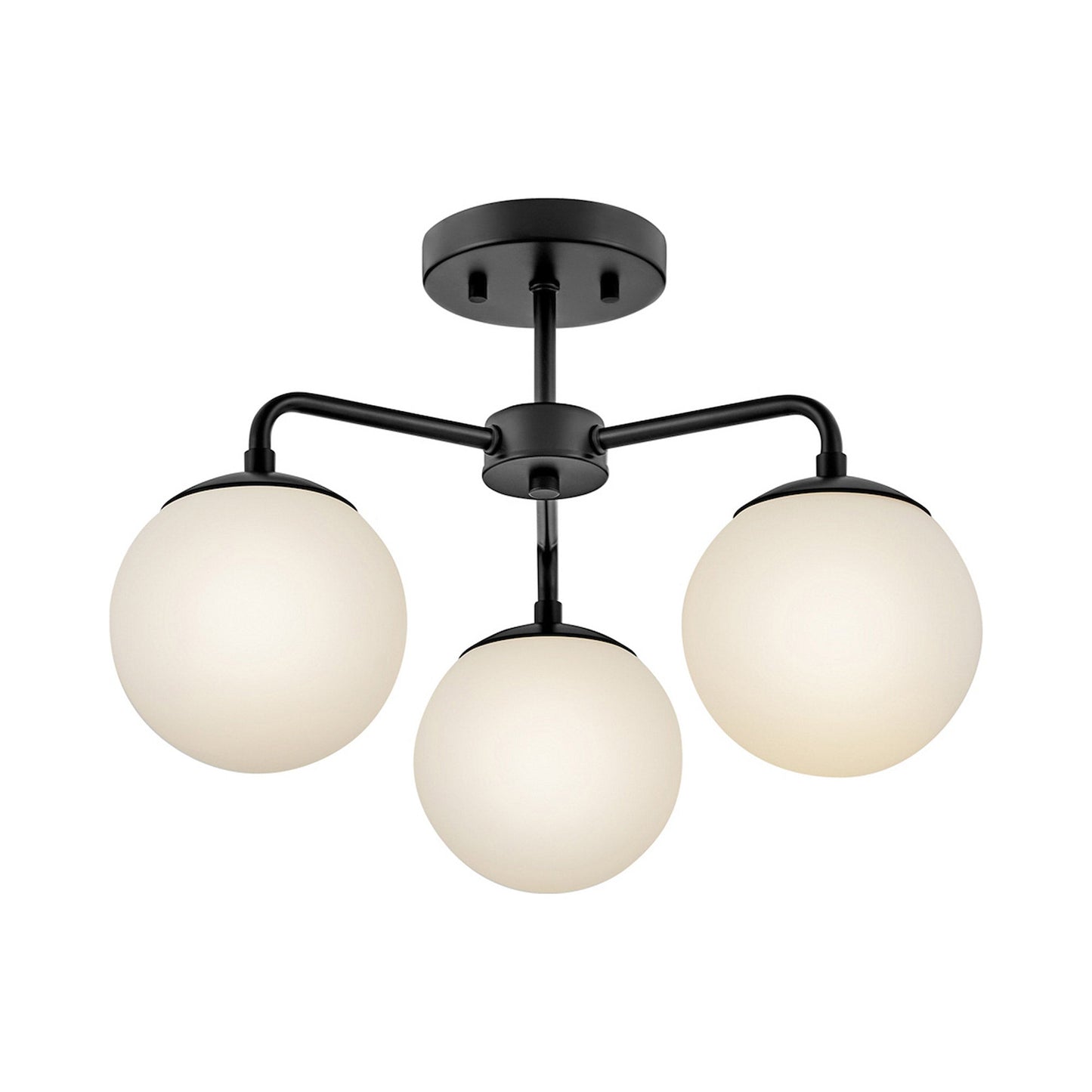 Julep Globe Semi Flush Mount Ceiling Light in Detail.