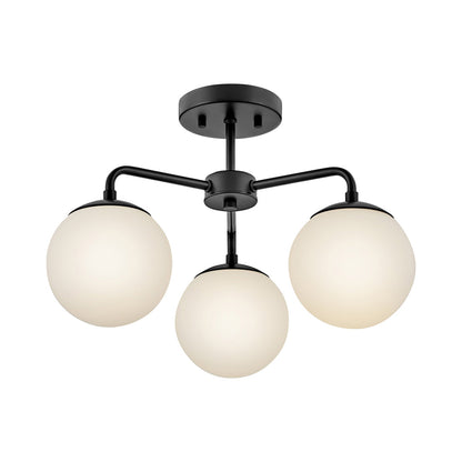 Julep Globe Semi Flush Mount Ceiling Light in Detail.