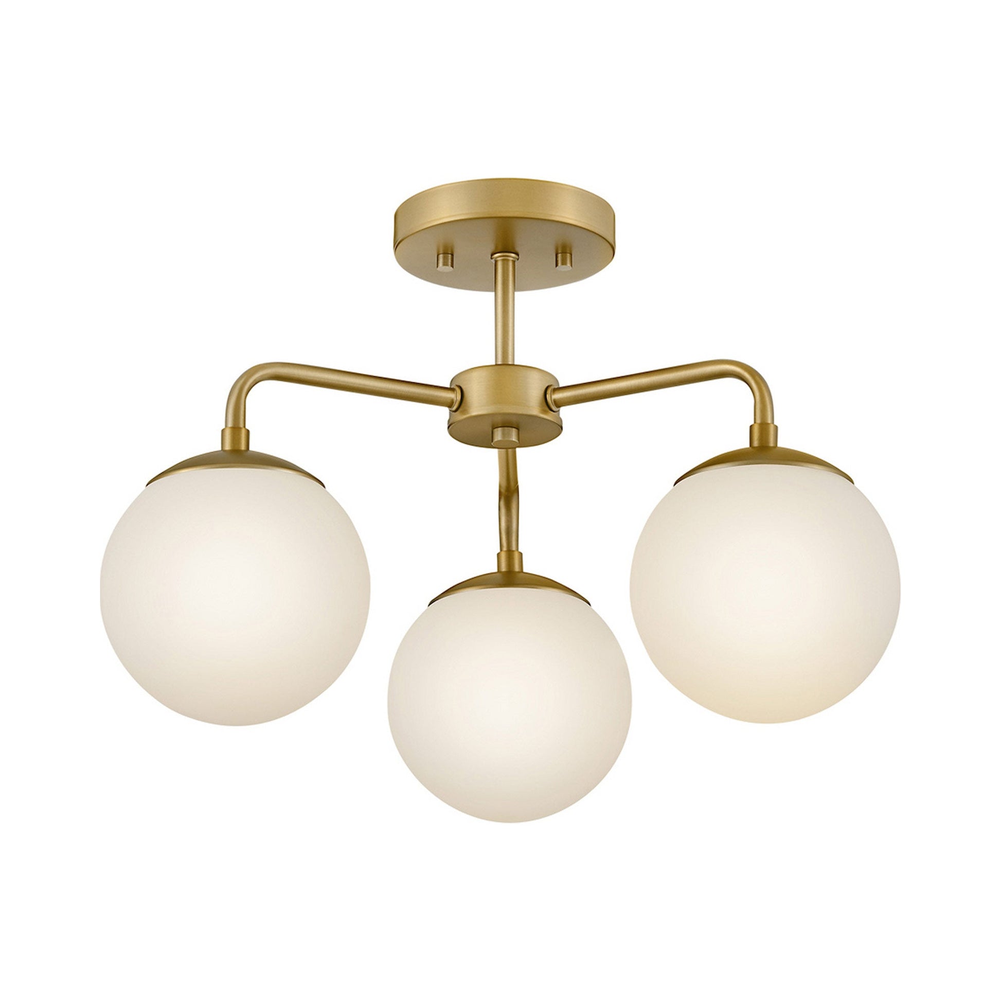 Julep Globe Semi Flush Mount Ceiling Light in Detail.