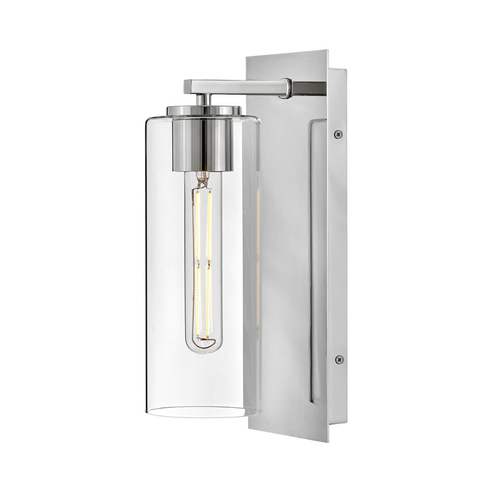 Lane Wall Light in Polished Nickel.