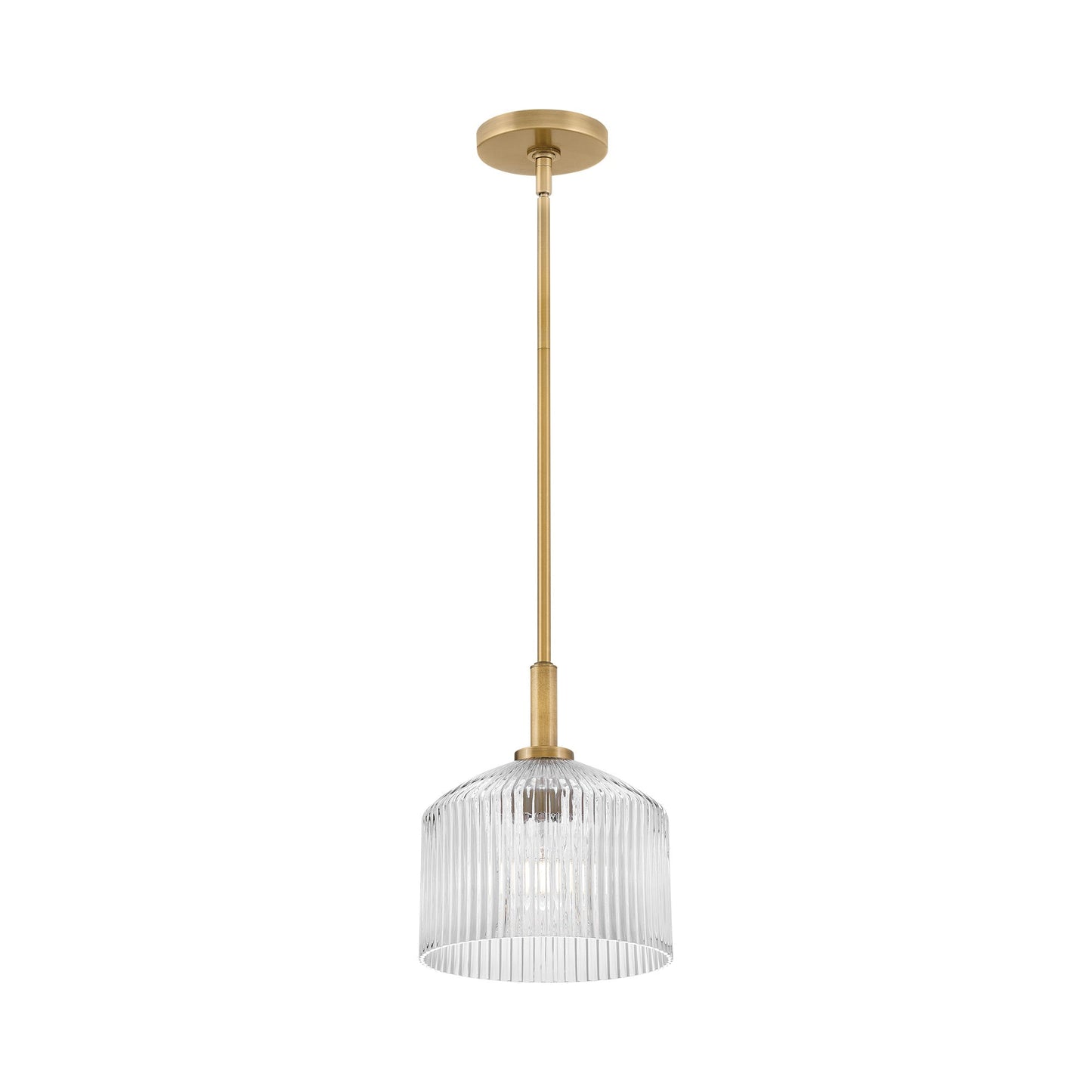 Lisette Pendant Light in Clear Glass.