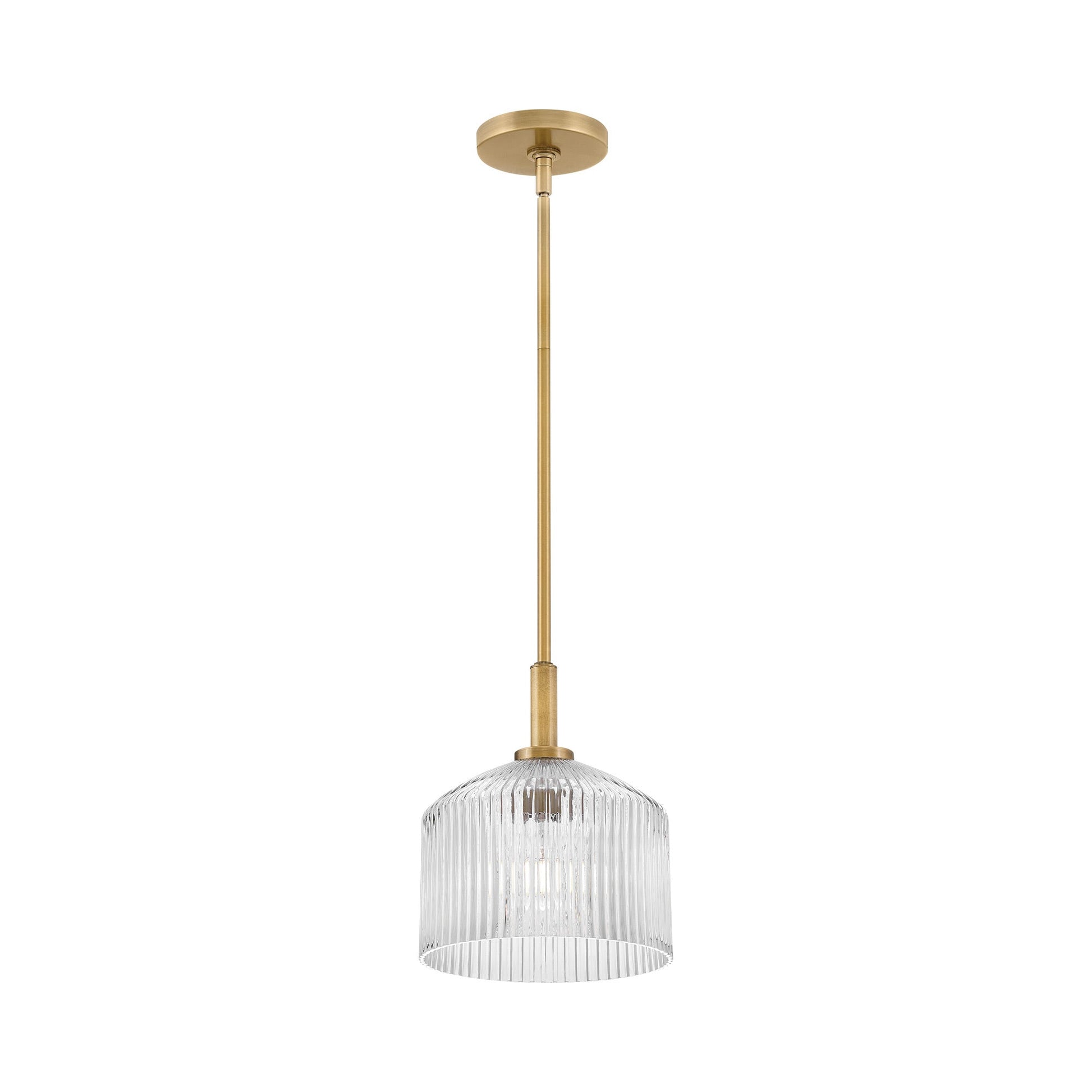 Lisette Pendant Light in Clear Glass.