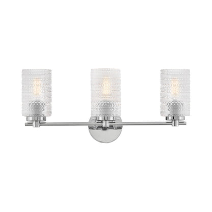 Mabel Bath Vanity Light in Chrome (3-Light).