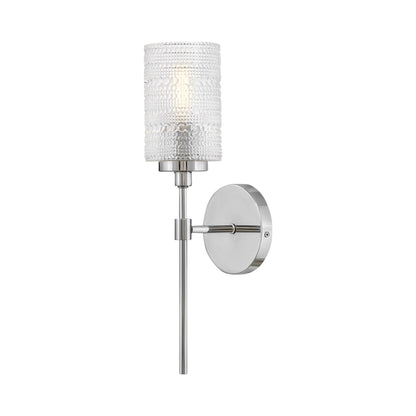 Mabel Bath Wall Light in Chrome.
