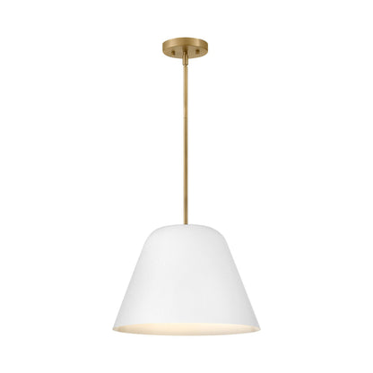 Madi Pendant Light in Matte White.