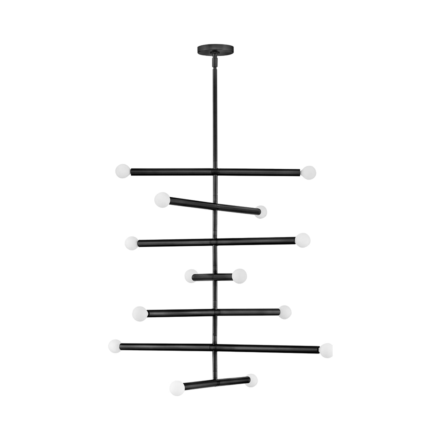 Millie Chandelier in Black.