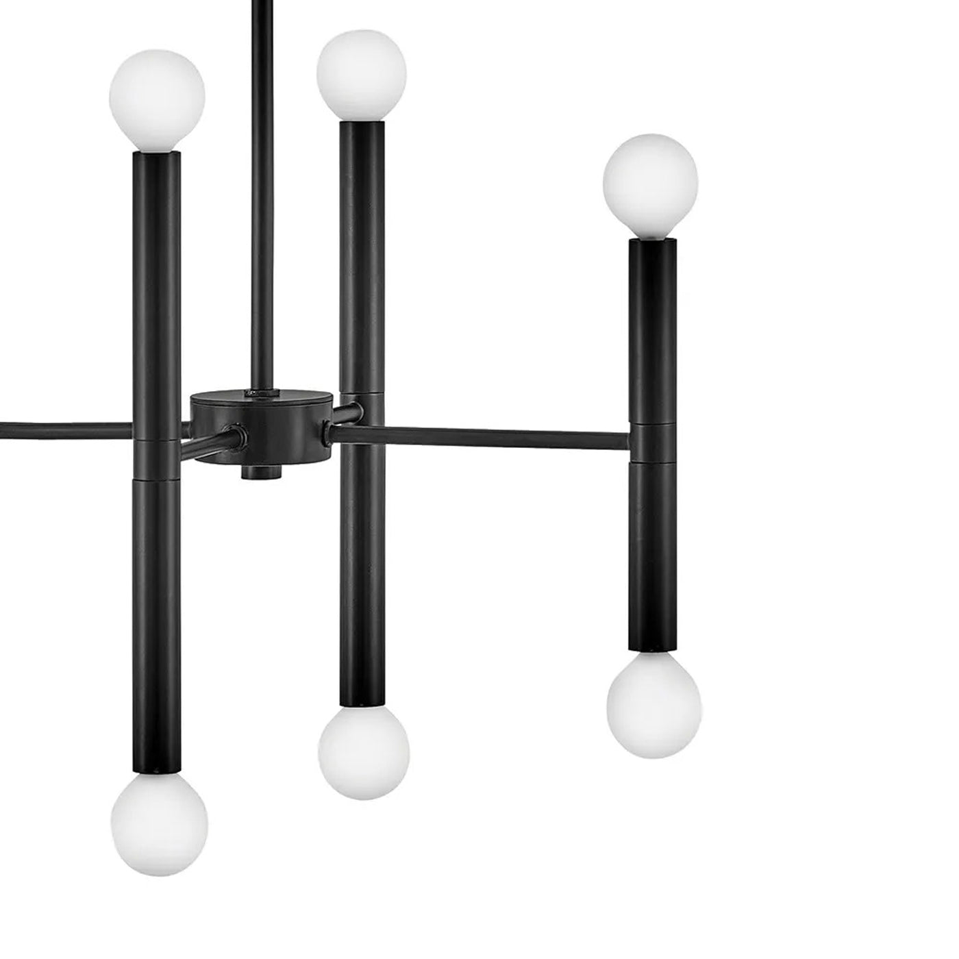 Millie Linear Chandelier in Detail.