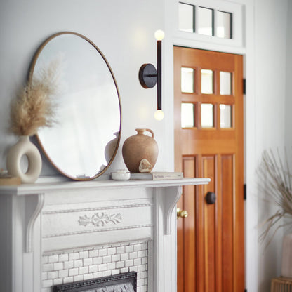 Millie Wall Light in living room.