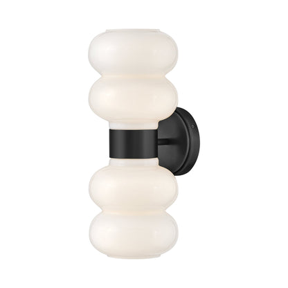 Nadia Wall Light in Black.