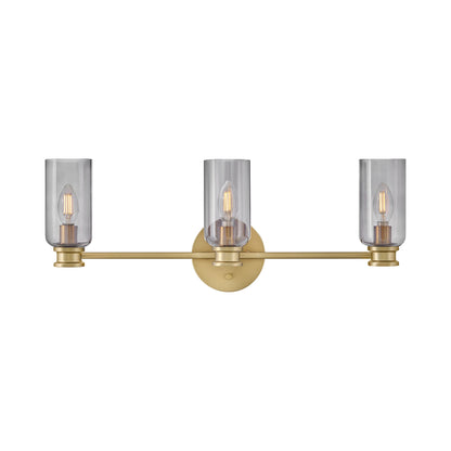 Naomi Bath Vanity Light in Smoke.