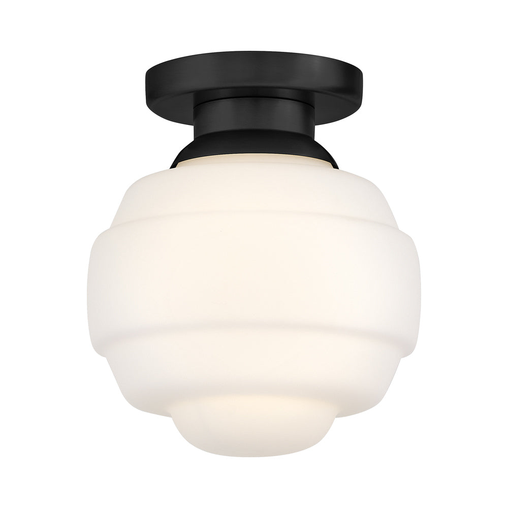 Penny Flush Mount Ceiling Light in Detail.
