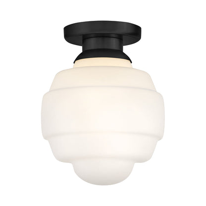Penny Flush Mount Ceiling Light in Detail.