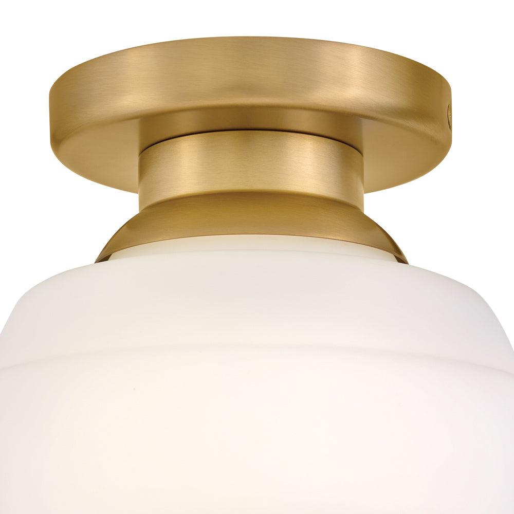 Penny Flush Mount Ceiling Light in Detail.