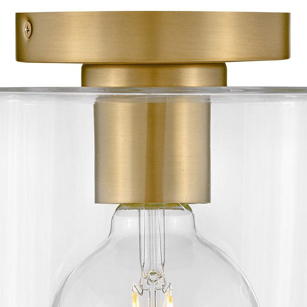 Pippa Round Flush Mount Ceiling Light in Detail.