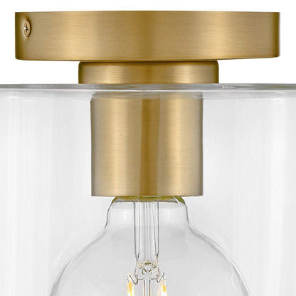 Pippa Round Flush Mount Ceiling Light in Detail.