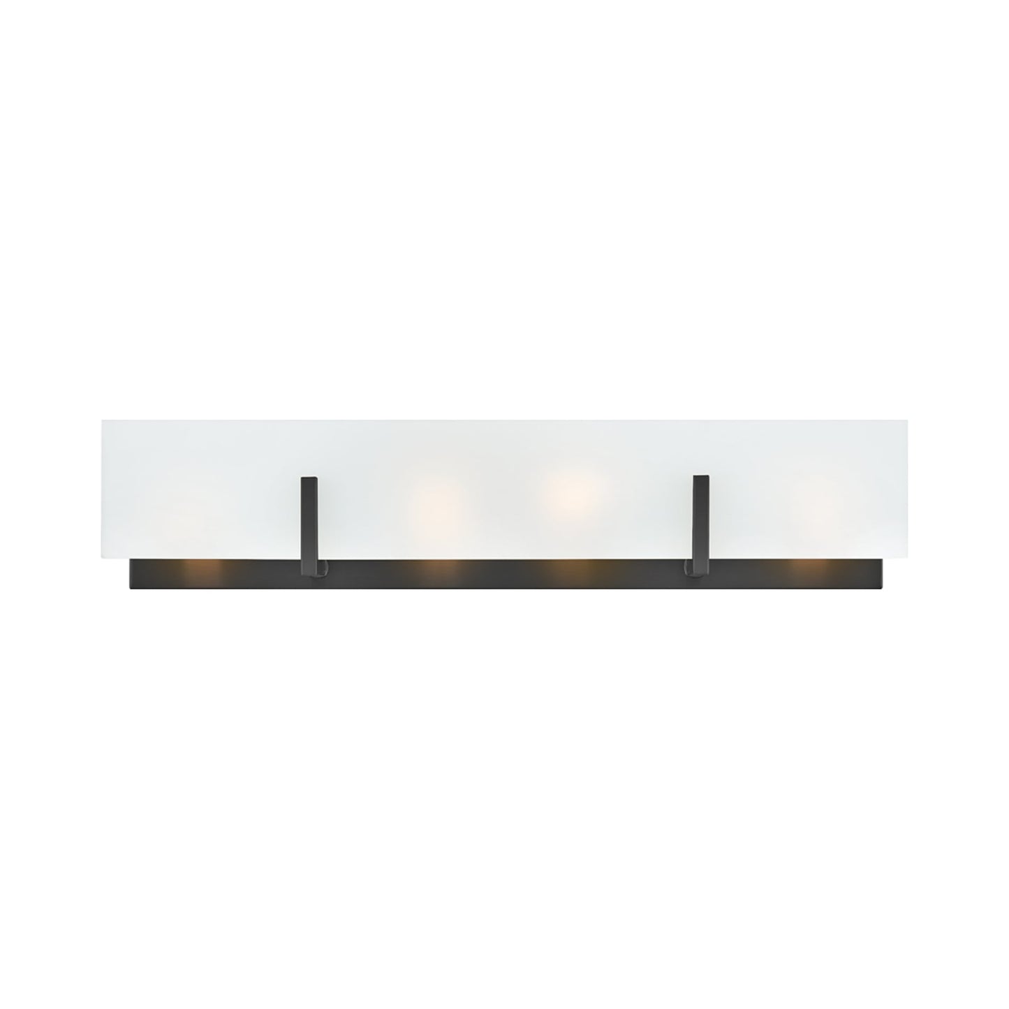 Roman Bath Vanity Light in Black.