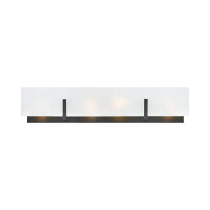 Roman Bath Vanity Light in Black.