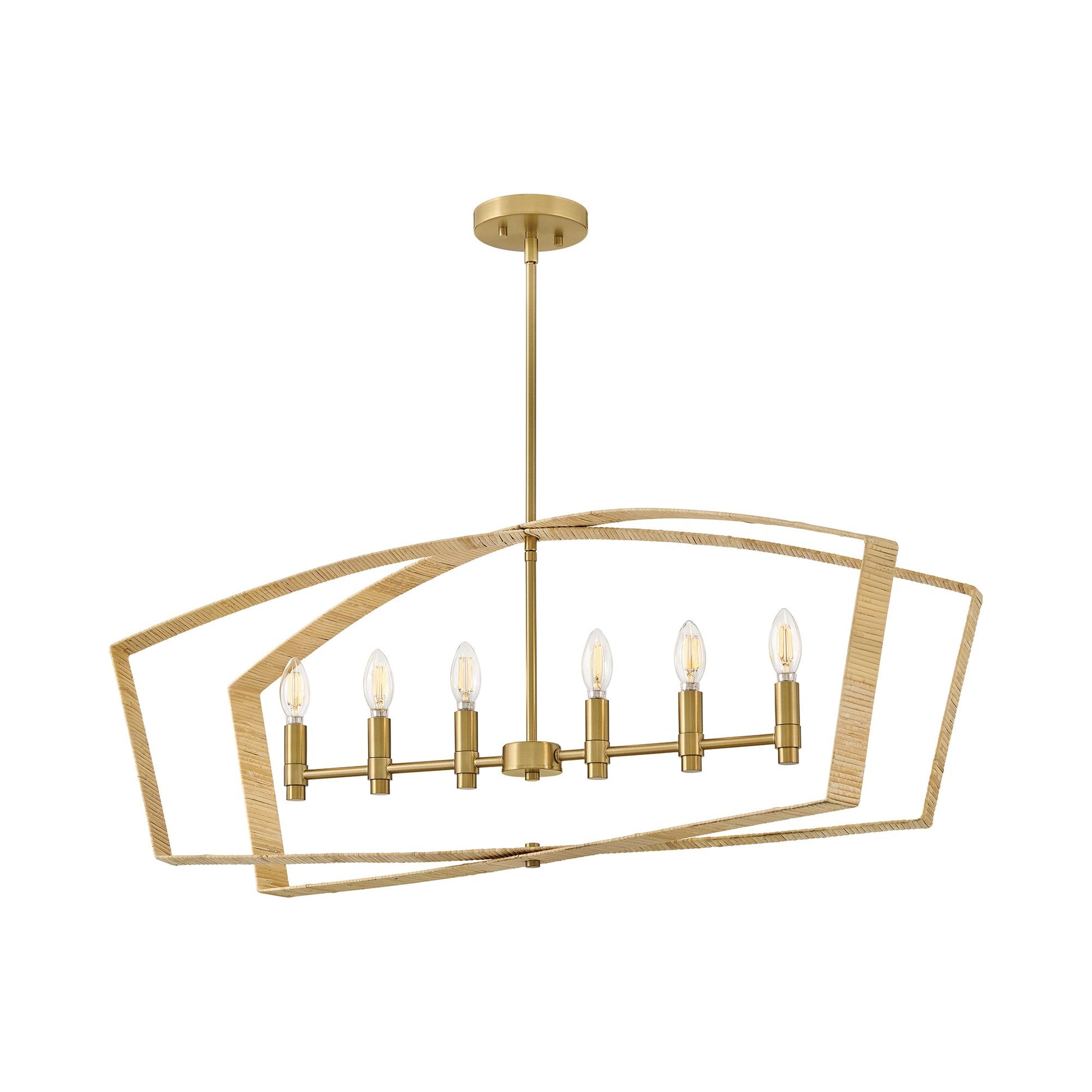 Sammi Linear Chandelier in Detail.