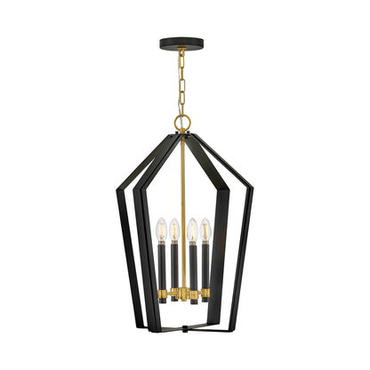 Sammi Pendant Light in Black (17-Inch).