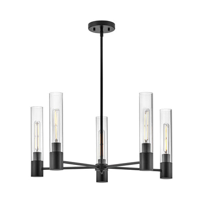 Shea Chandelier in Black.