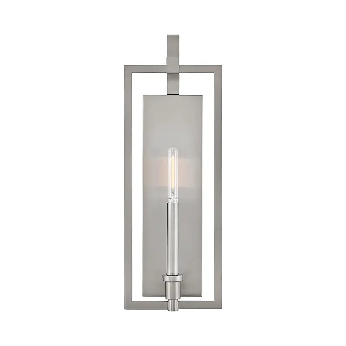 Stassi Wall Light in Brushed Nickel.