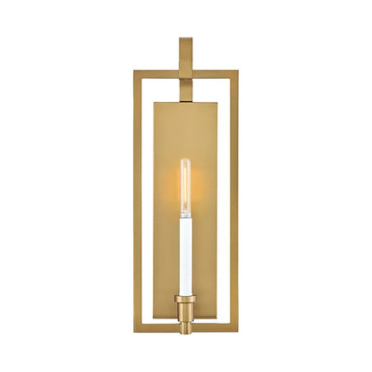 Stassi Wall Light in Lacquered Brass.