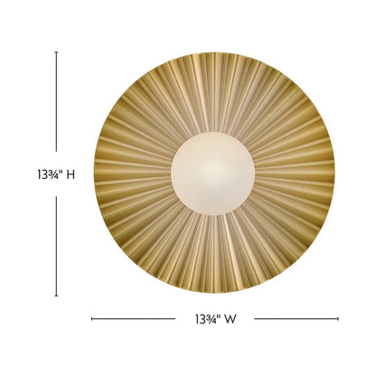 Stevie Ceiling / Wall Light - line drawing.