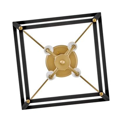 Tate Semi Flush Mount Ceiling Light in Detail.