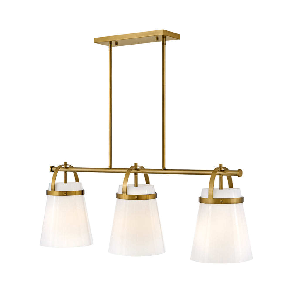 Tori Linear Chandelier in Detail.