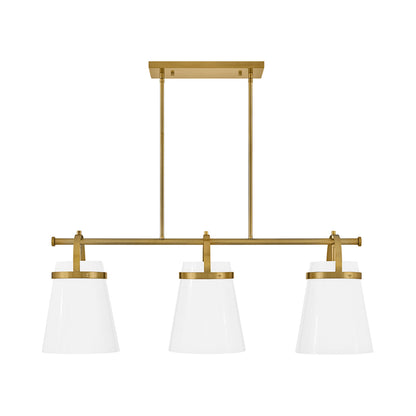 Tori Linear Chandelier in Detail.