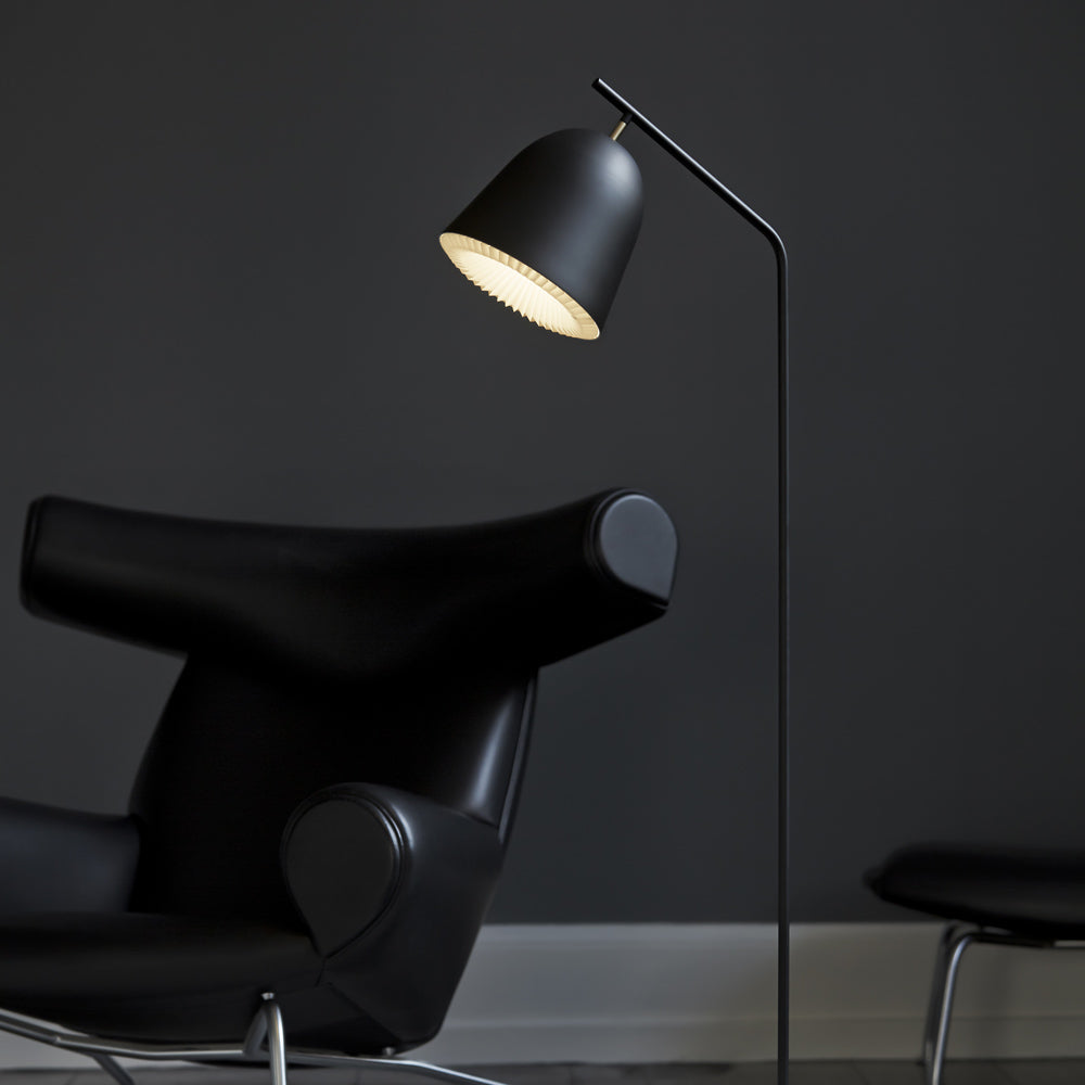 Cache Floor Lamp in living room.