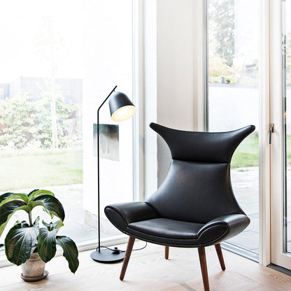 Cache Floor Lamp in living room.