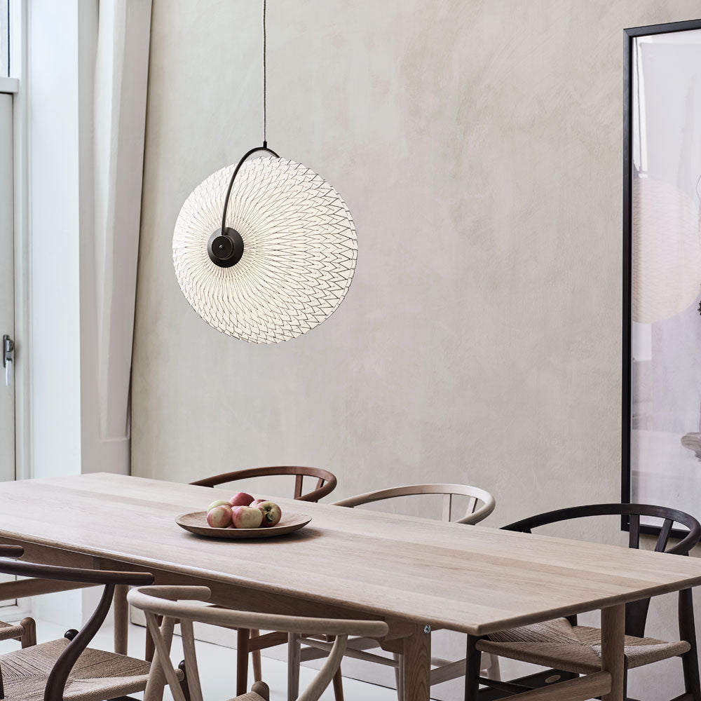 Caleo Original Pendant Light in dining room.