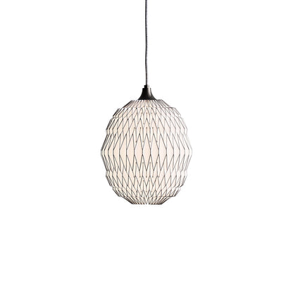 Caleo Pendant Light in 9.45-Inch (Paper/Bronze).