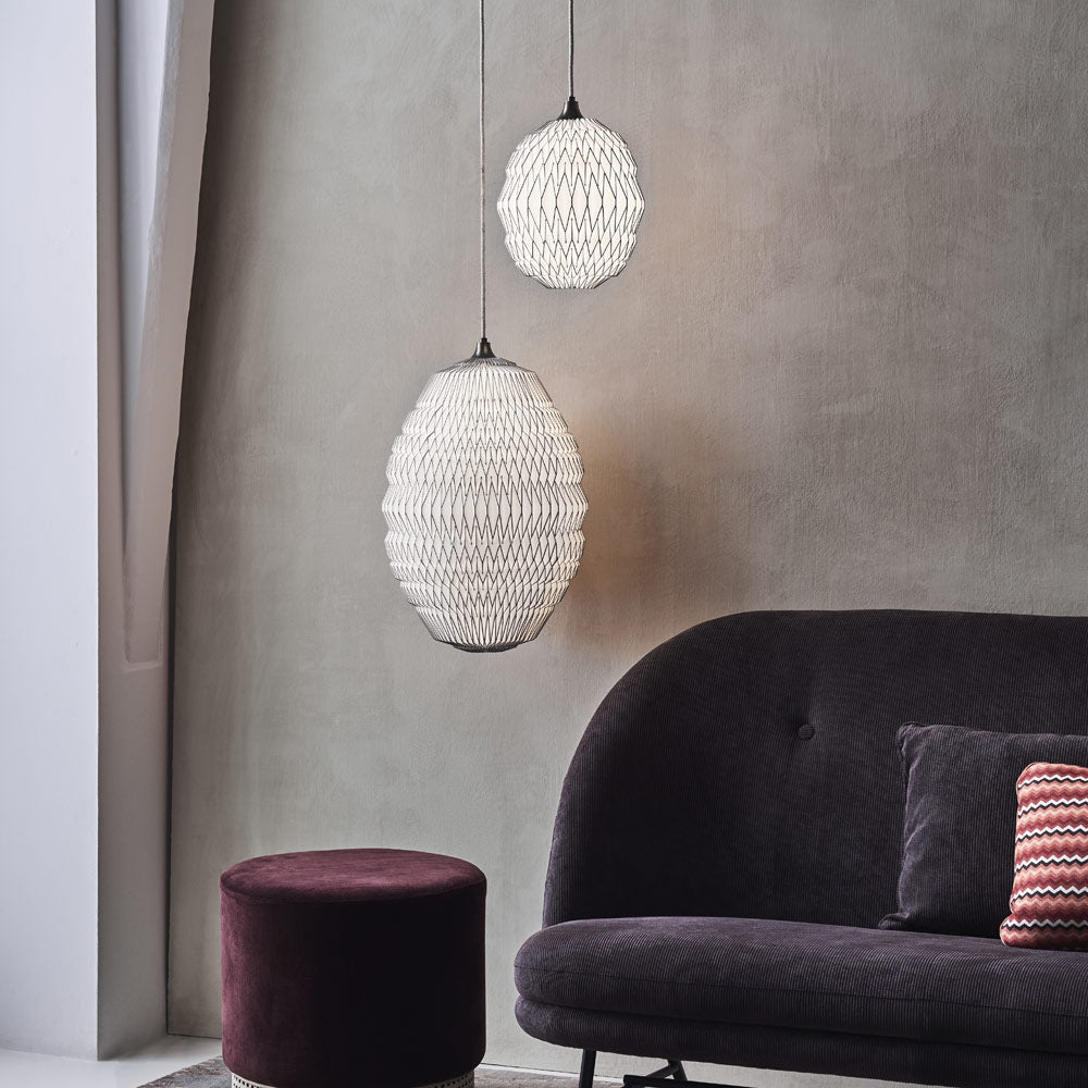 Caleo Pendant Light in living room.