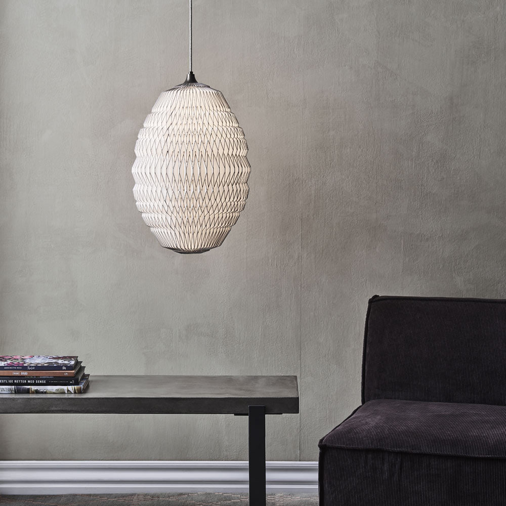 Caleo Pendant Light in living room.
