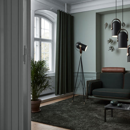 Carronade Floor Lamp in living room.