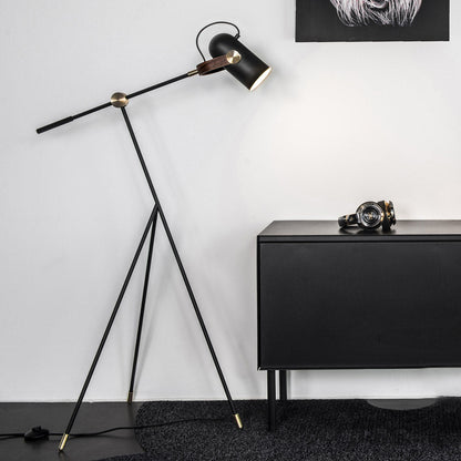 Carronade Floor Lamp in living room.